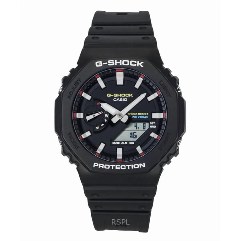 Casio, G-Shock Men's Quartz Watch, GA2100RL-1A, Black - Walmart.com