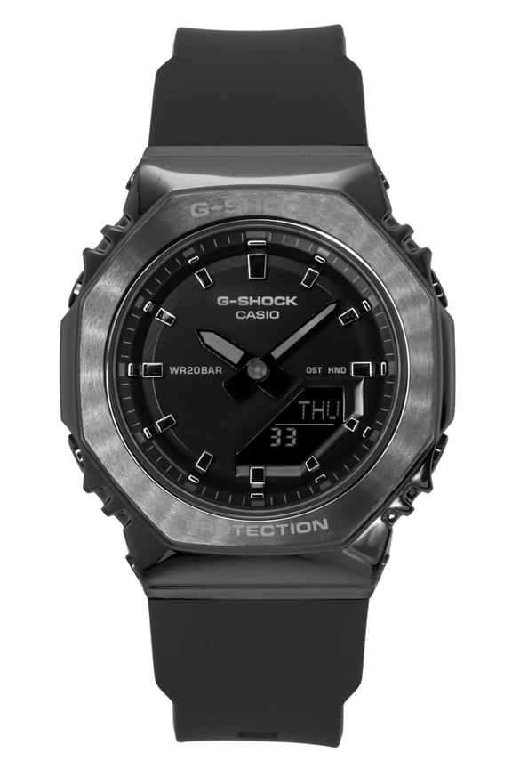 G-Shock Analog Digital Bio-Based Resin Strap Black Dial Quartz GM-S2110B-8A 200M Women's Watch