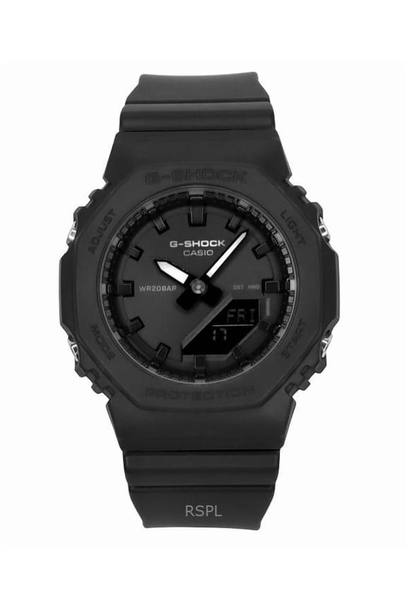 G-Shock Analog Digital Bio-Based Resin Black Dial Quartz GMA-P2100BB-1A 200M Women's Watch