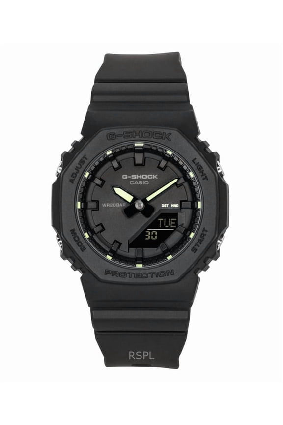 G-Shock Analog Digital Bio-Based Resin Black Dial Quartz GMA-P2100SA-1A2 200M Women's Watch