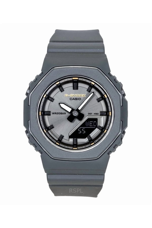 G-Shock Analog Digital Bio-Based Resin Strap Grey Dial Quartz GMA-P2126W-8A 200M Women's Watch