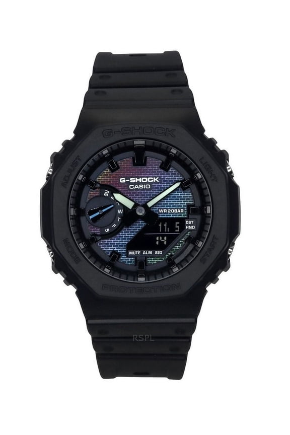 G-Shock Analog Digital Bio-Based Resin Strap Multicolor Dial Quartz GA-2100RW-1A 200M Men's Watch