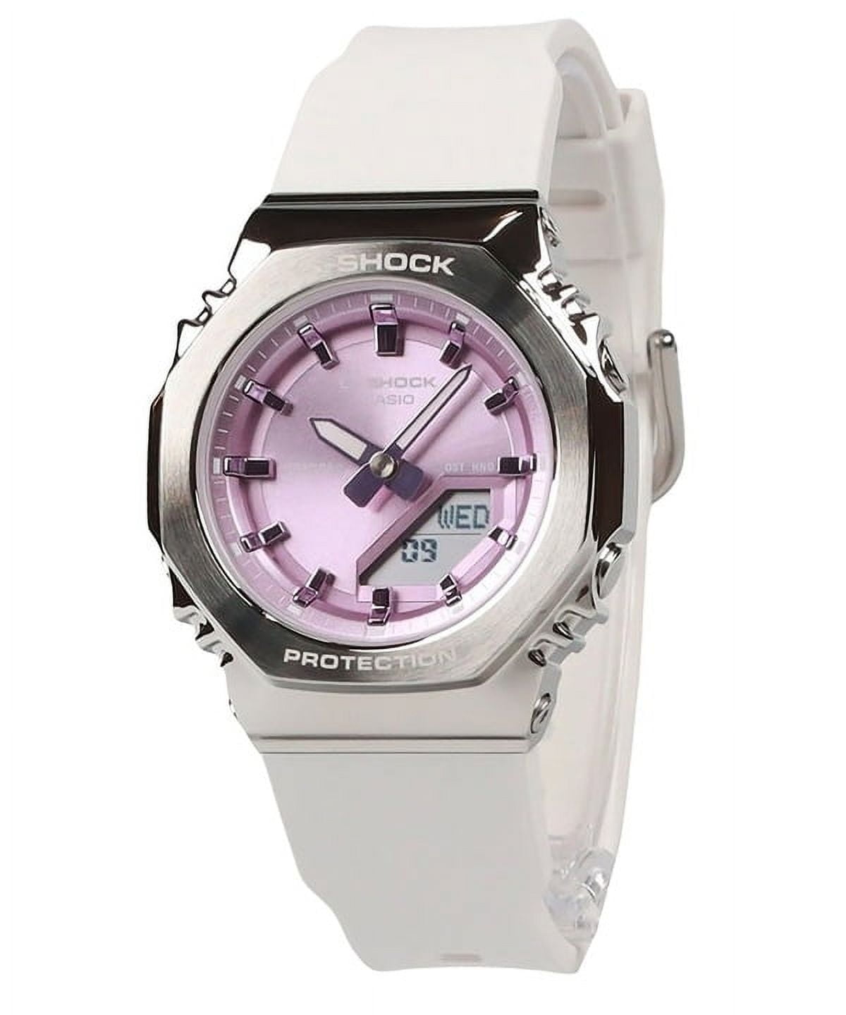 Casio G-Shock Analog Digital Bio-Based Resin Strap Pink Dial