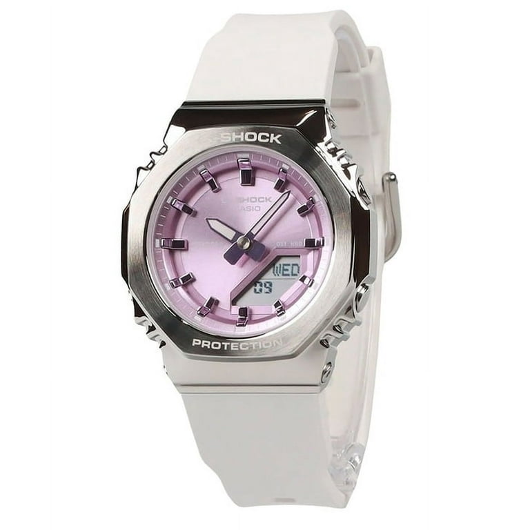 Casio G-Shock Analog Digital Bio-Based Resin Strap Pink Dial