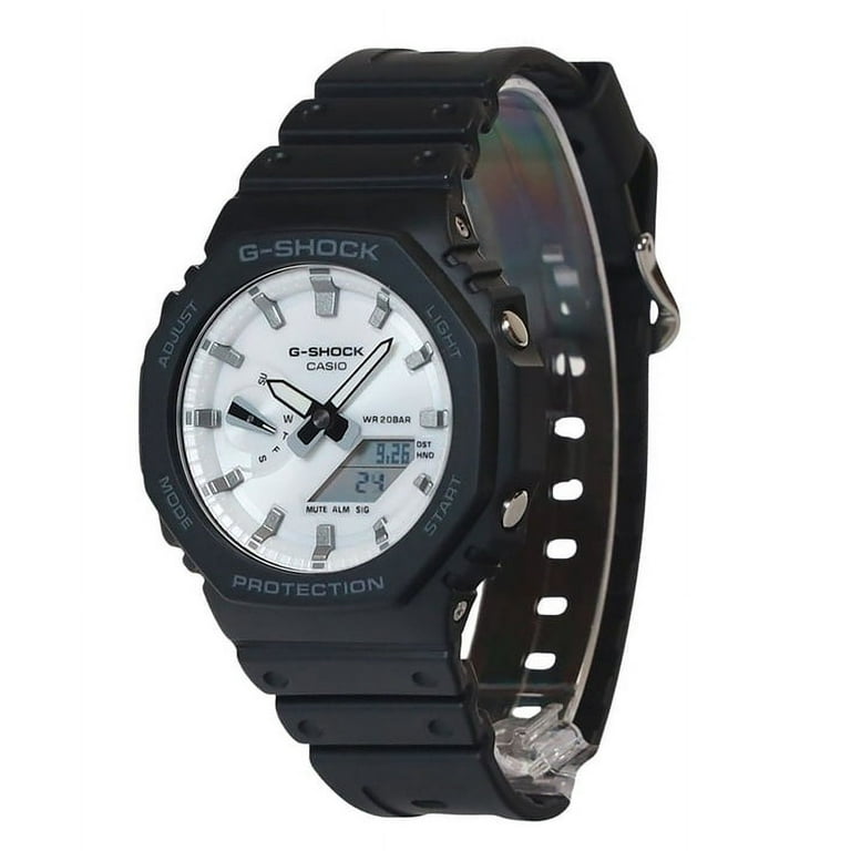 Casio G-Shock Analog Digital Bio-Based Resin Strap White Dial