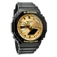 thumbnail image 1 of Casio G-Shock Analog Digital Black And Gold Color Resin Strap Quartz GA-2100GB-1A 200M Men's Watch, 1 of 3