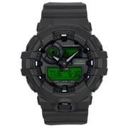 Casio G-Shock Analog Digital Black Dial Resin Quartz GA-700BEG-1A 200M Men's Watch