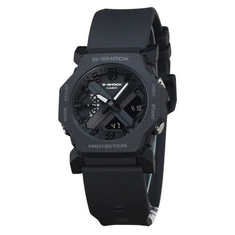 Casio G-Shock Analog Digital Black Resin Black Dial Quartz GA-2300