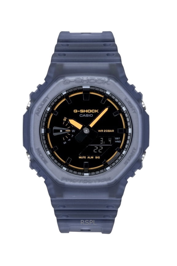 G-Shock Analog Digital Resin Strap Black Dial Quartz GA-2100K-2A 200M Men's Watch