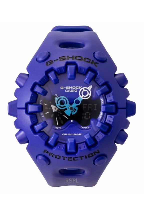G-Shock Analog Digital Resin Strap Blue Dial Quartz GA-V01-2A 200M Men's Watch