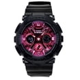 thumbnail image 1 of Casio G-Shock Analog Digital Resin Strap Burgundy Dial Quartz GMA-S120RB-1A 200M Women's Watch, 1 of 1