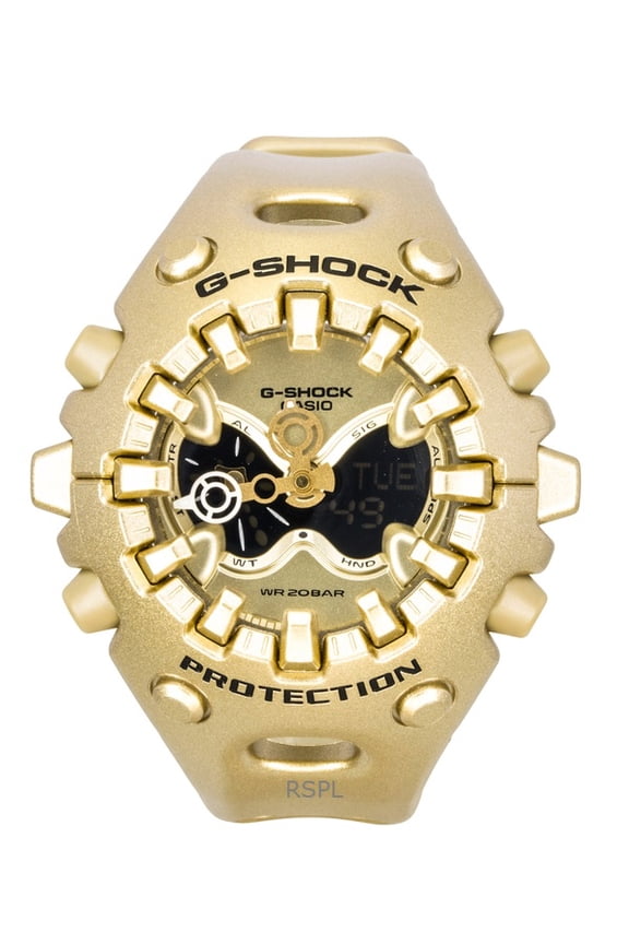 G-Shock Analog Digital Resin Strap Gold Dial Quartz GA-V01A-9A 200M Unisex Watch
