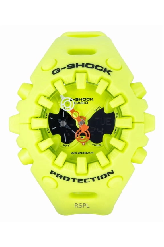 G-Shock Analog Digital Resin Strap Green Dial Quartz GA-V01-9A 200M Unisex Watch