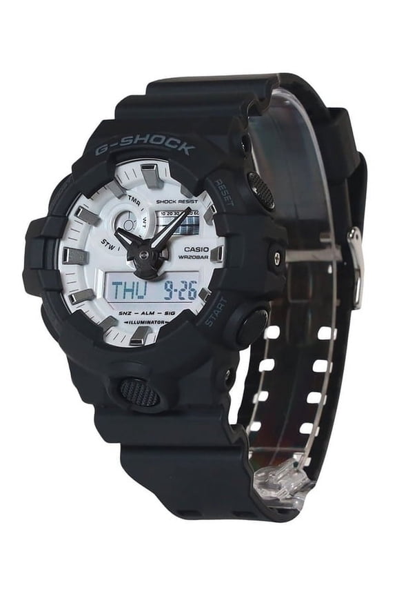 G-Shock Analog Digital Resin Strap White Dial Quartz GA-700WD-1A 200M Men's Watch