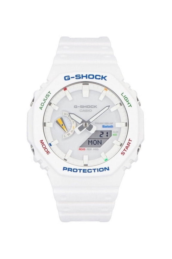 G-Shock Analog Digital Resin Strap White Dial Tough Solar GA-B2100FC-7A 200M Men's Watch