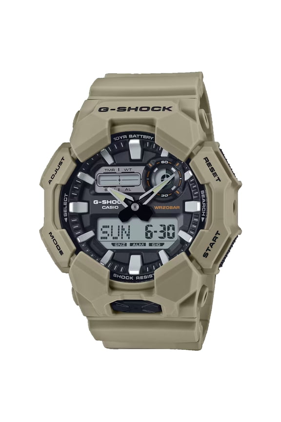 Men's G-Shock GA-010 Series Black Dial Watch - GA010-5A