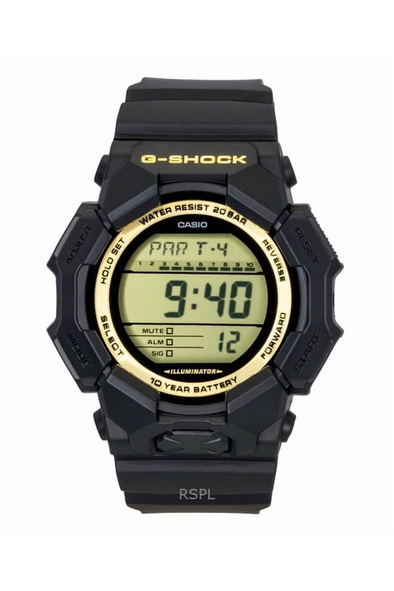 G-Shock Bio-Based Resin Strap Digital Quartz GD-010GB-1A9 200M Men's Watch