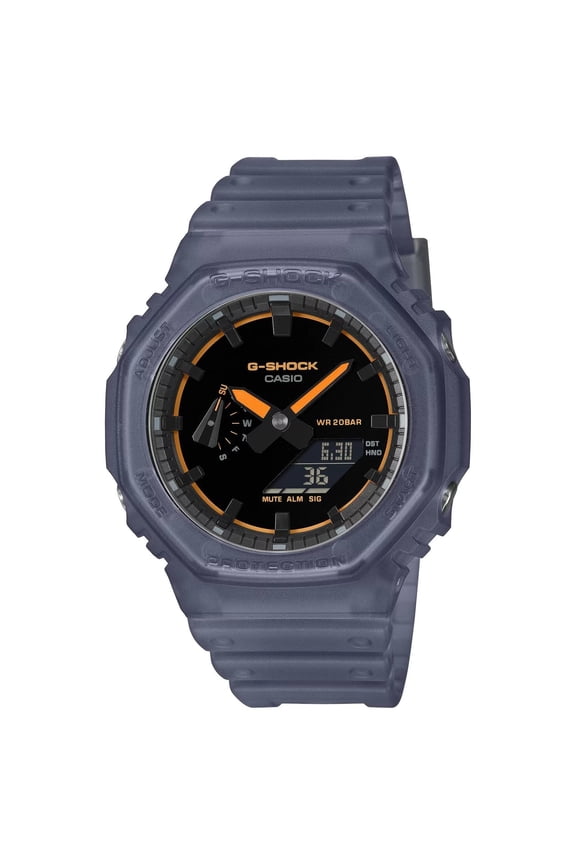 G-Shock Blue Transparent Analog Digital GA-2100K-2AER