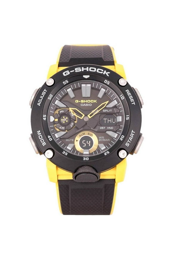 G-Shock Carbon Core Guard Digital Analog Black Dial Quartz GA-2000-1A9 GA2000-1A9 200M Mens Watch