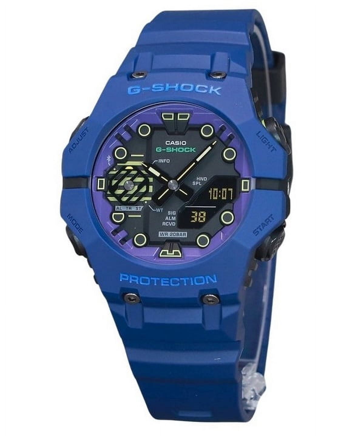 Navy blue g shock mens discount