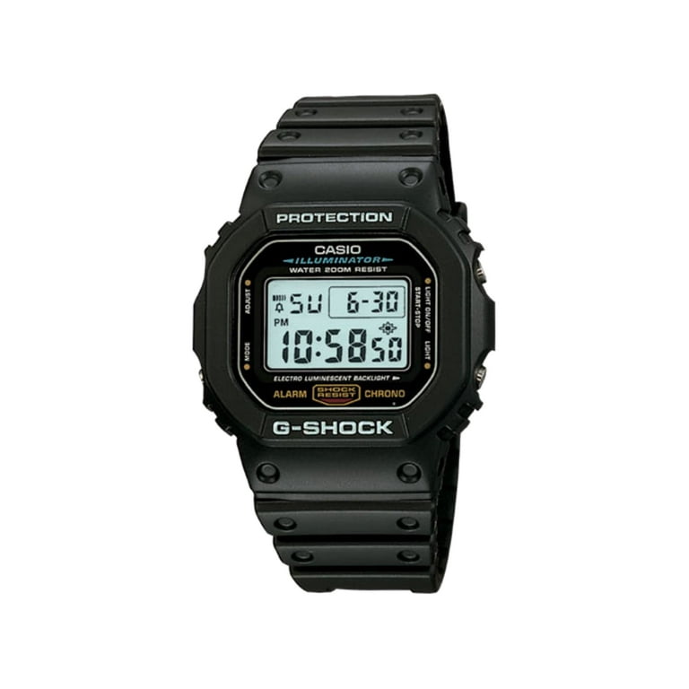 Casio G Shock DW5600E-1V Watch, Black - Walmart.com