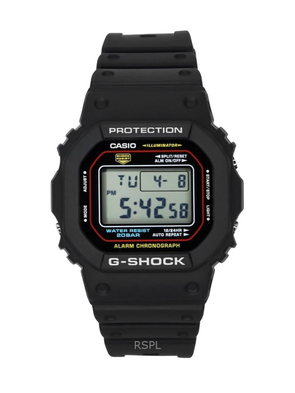 G-Shock Digital Bio-Based Resin Quartz DW-5600RL-1 200M Mens Watch