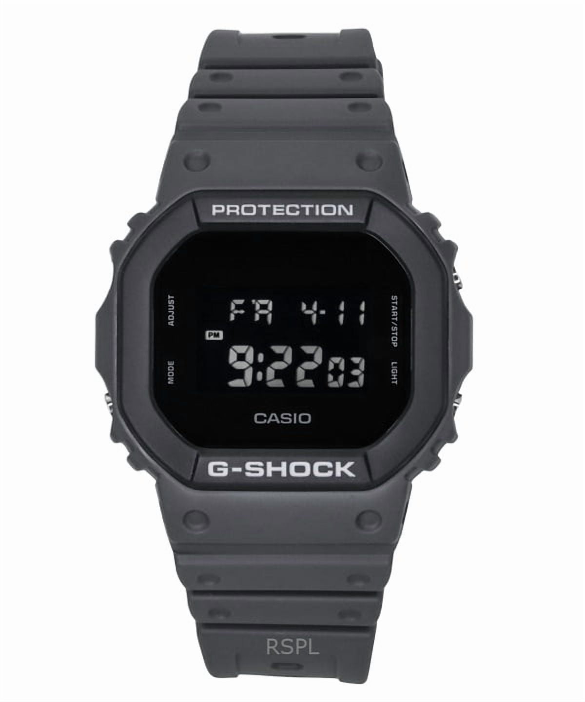 Casio G-Shock Digital Bio-Based Resin Strap Quartz DW-5610UU-8 200M Mens Watch