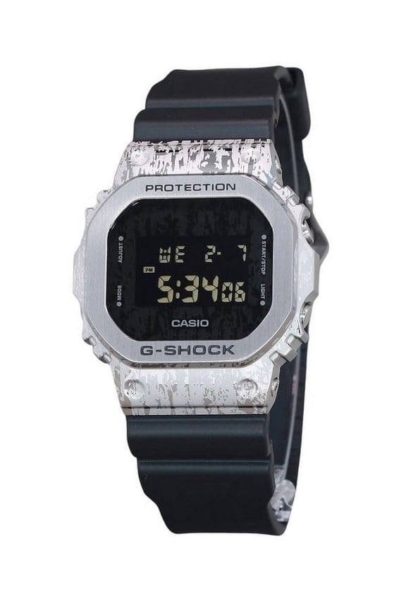 G-Shock Digital Grunge Camouflage Series Grey Dial Quartz GM-5600GC-1 200M Men's Watch