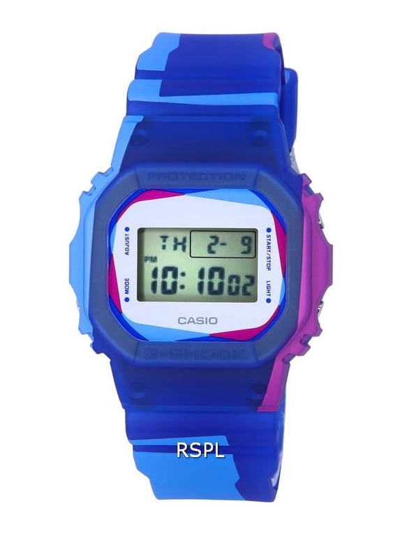 G-Shock Digital Quartz DWE-5600PR-2 DWE5600PR-2 200M Men's Watch With Bezel And Band Sets