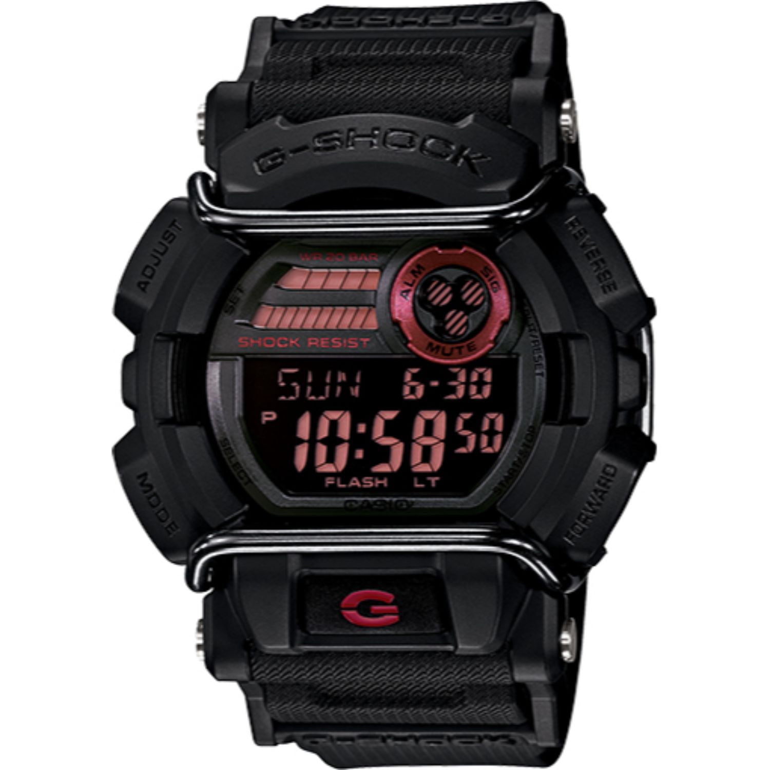 Casio Men's Digital Green and Grey G-Shock Sport Watch GD400-9