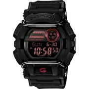 Casio G-Shock Digital Quartz Flash Alert World Time Black Resin Watch GD400-1