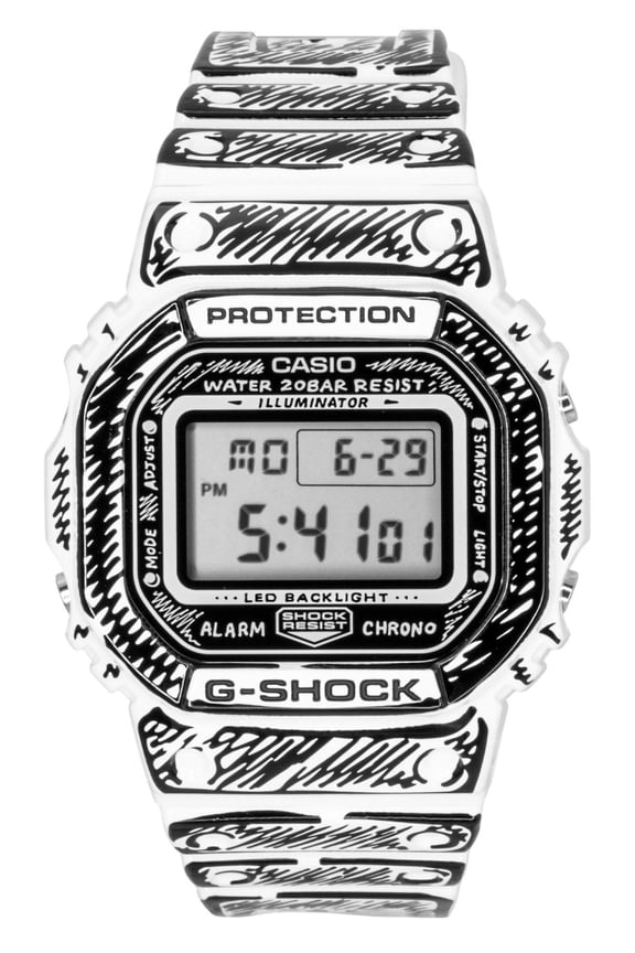 G-Shock Digital Resin Strap Quartz DW-5600JV-7 200M Men's Watch