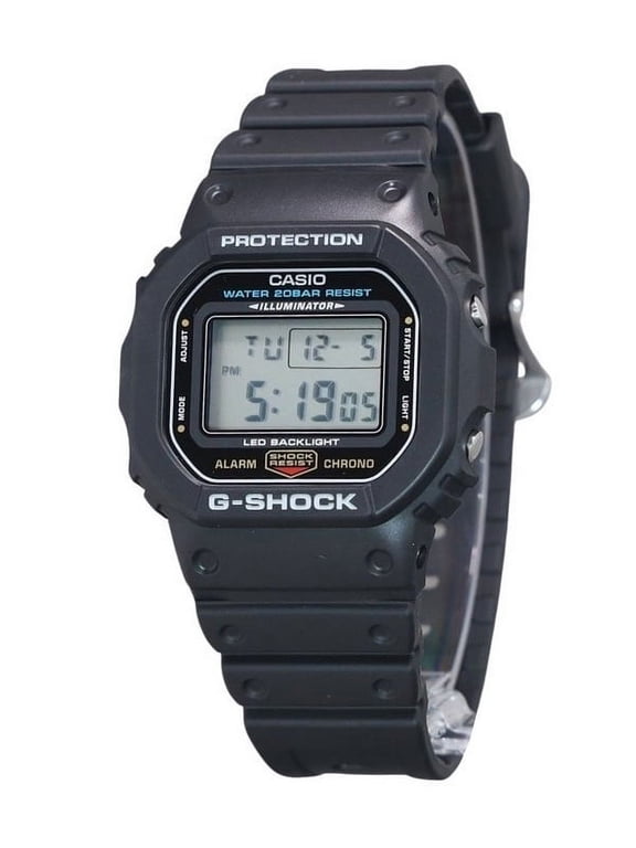 G-Shock Digital Resin Strap Quartz DW-5600UE-1 200M Men's Watch