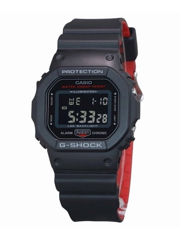 G-Shock Digital Resin Strap Quartz DW-5600UHR-1 200M Men's Watch