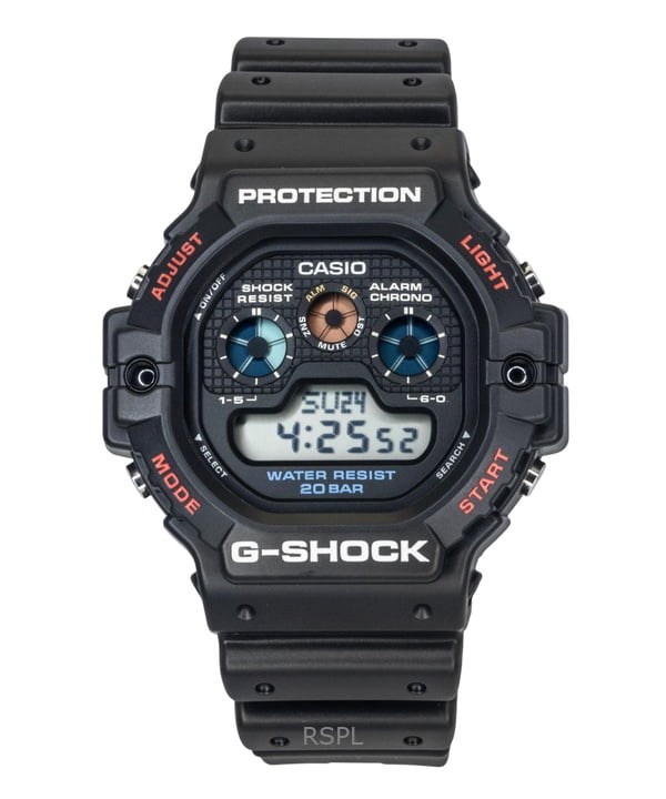 Casio G-Shock Digital Resin Strap Quartz DW-5900U-1 200M Men's Watch