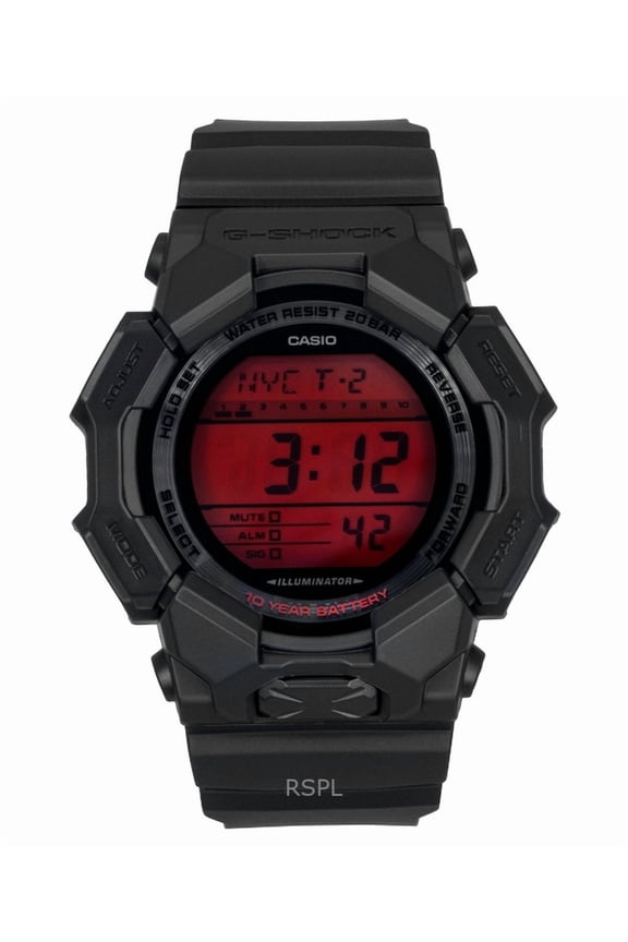 G-Shock Digital Resin Strap Quartz GD-010BBR-1 200M Men's Watch