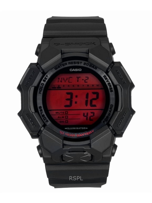 G-Shock Digital Resin Strap Quartz GD-010BBR-1 200M Men's Watch