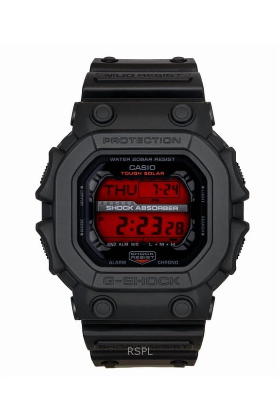 G-Shock Digital Resin Strap Solar GX-56BBR-1 200M Men's Watch