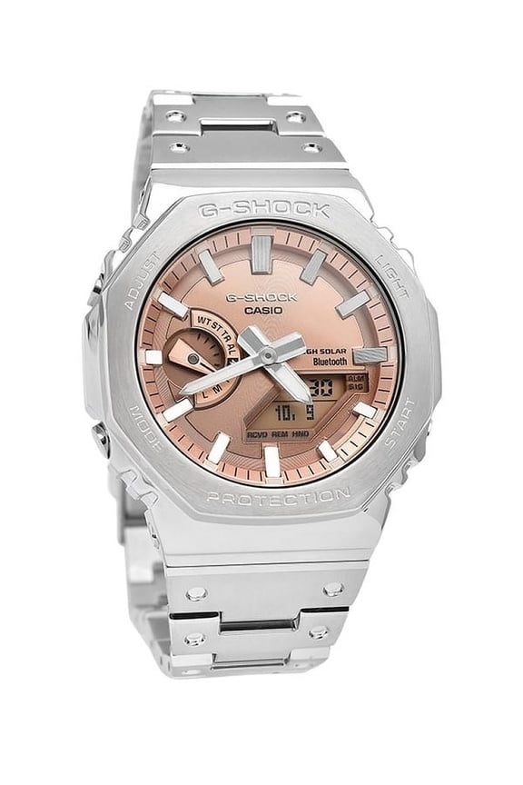 G-Shock Full Metal Analog Digital Smartphone Link Copper Dial Tough Solar GM-B2100AD-5A 200M Men's Watch