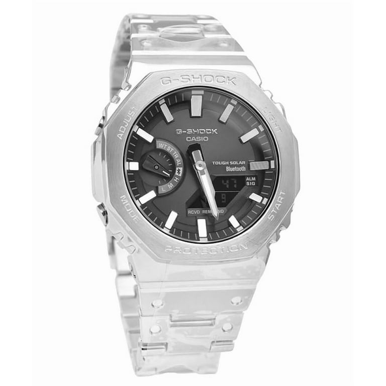 Casio G-Shock Full Metal Analog Digital Smartphone Link Grey Dial