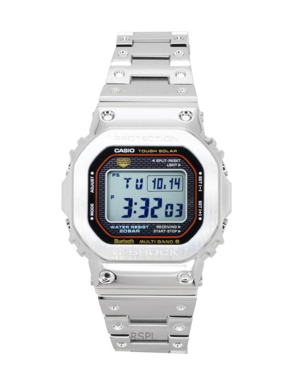 G-Shock Full Metal Digital Smartphone Link Stainless Steel Solar GMW-B5000D-1C 200M Men's Watch