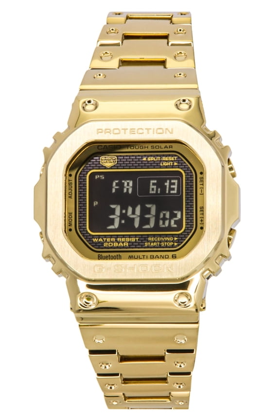 G-Shock Full Metal Digital Smartphone Link Stainless Steel Solar GMW-B5000GD-9 200M Men's Watch