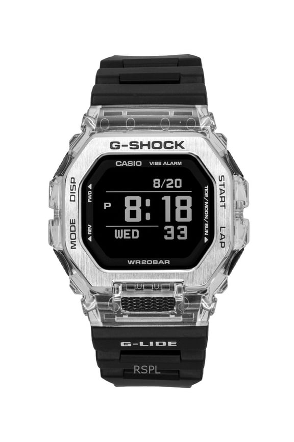 G-Shock G-Lide Digital Smartphone Link Resin Strap Quartz GBX-100S-1 200M Unisex Watch