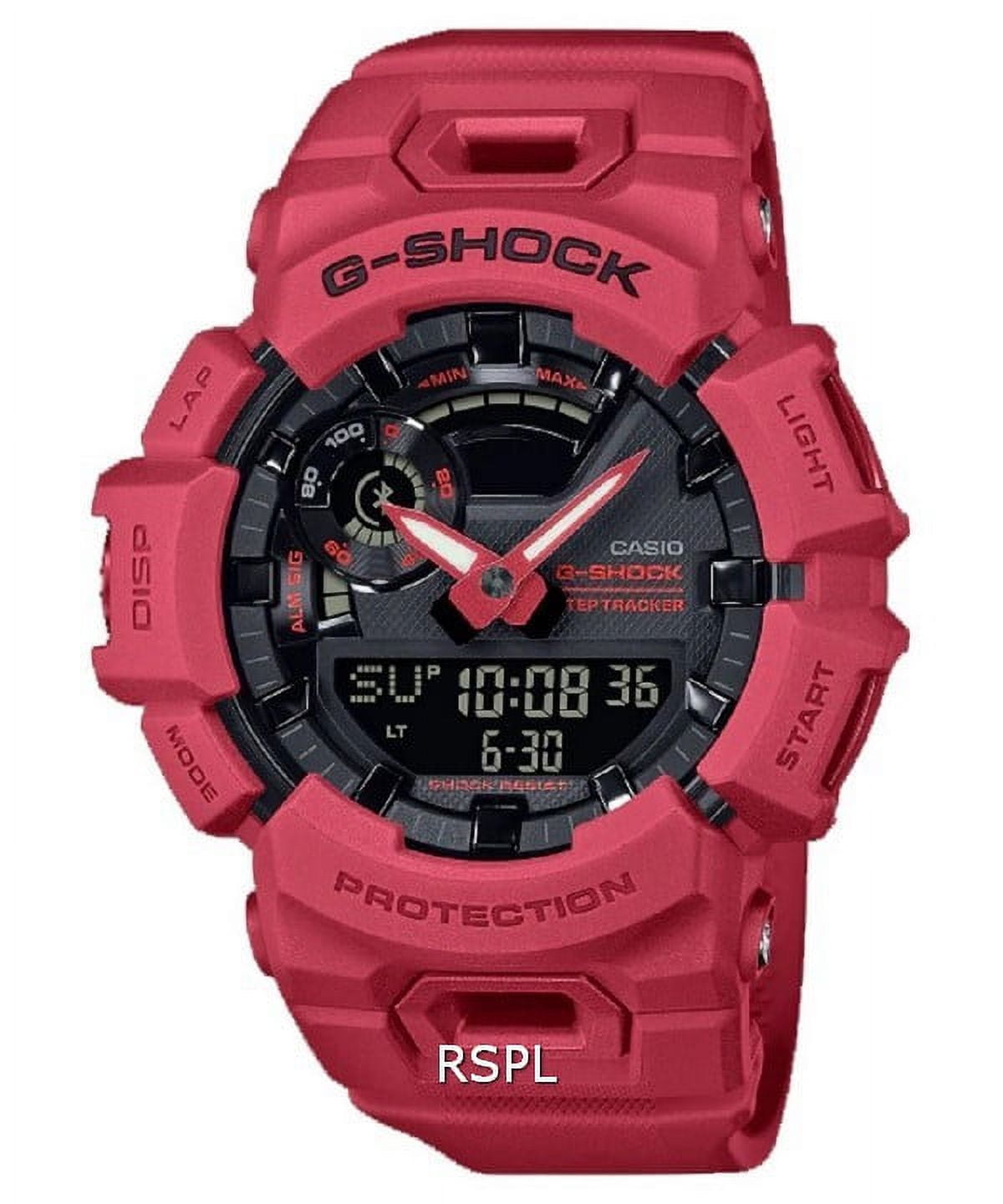 Casio G-Shock G-Squad Analog Digital Black Dial GBA-900RD-4A GBA900RD-4 200M Men's Watch