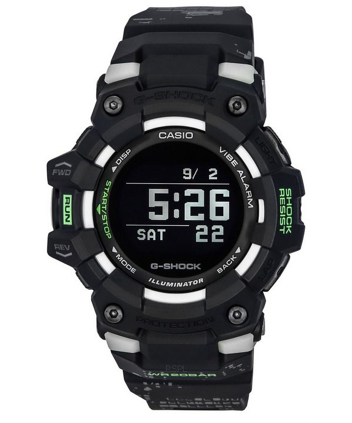Casio G-Shock G-Squad Digital Resin Strap Quartz GBD-100LM-1 200M Men's Watch