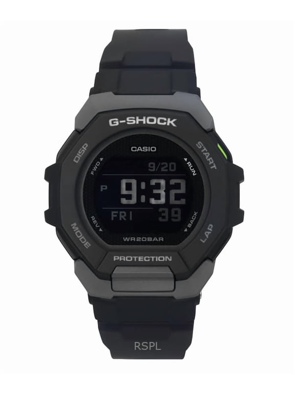 G-Shock G-Squad Digital Smartphone Link Bio-Based Resin Quartz GBD-300-1 200M Men's Watch