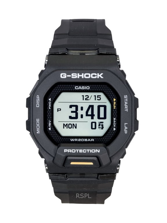 G-Shock G-Squad Digital Smartphone Link Black Resin Strap Quartz GBD-200-1A1 200M Men's Watch
