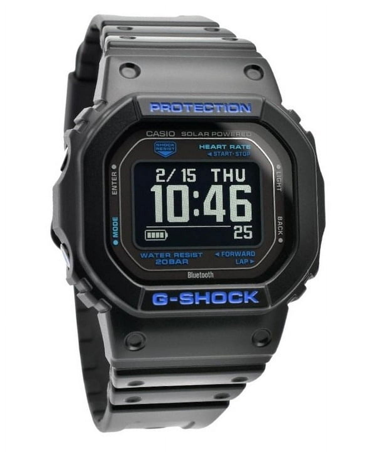 Casio G-Shock G-Squad Digital Smartphone Link Bluetooth Bio Based Resin ...