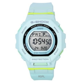 Casio G-Shock G-Squad Digital Smartphone Link Pale Green Bio-Based Resin Quartz GMD-B300-3 200M Women's Watch