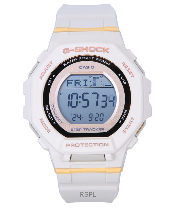 Casio G-Shock G-Squad Digital Smartphone Link Pale Pink Bio-Based